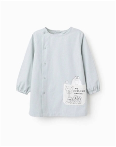 Детская рубашка в клетку Виши с принтом эмоций монстров, светло-зеленый Zippy