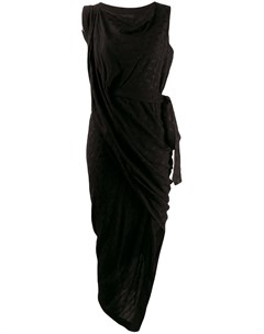 Vivienne westwood anglomania платье миди асимметричного кроя 44 черный Vivienne westwood anglomania