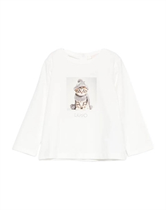 Футболка с длинным рукавом, белый Liu jo