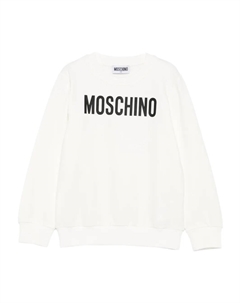 Толстовка с логотипом, белый Moschino kids