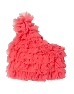 Топ на одно плечо, розовый Twin-set kids