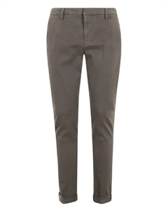 Чиносы с манжетами, серый Dondup