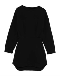 Платье с длинными рукавами и завязками, черный Douuod kids