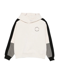 Толстовка с капюшоном в стиле колор-блок, нейтральный Calvin klein kids