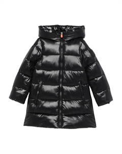 Пуховик с капюшоном Millie, черный Save the duck kids