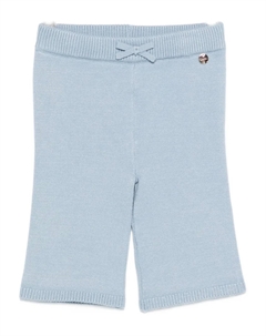 Трикотажные брюки с бантом, синий Liu jo