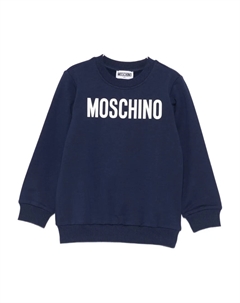 Толстовка с логотипом, синий Moschino kids