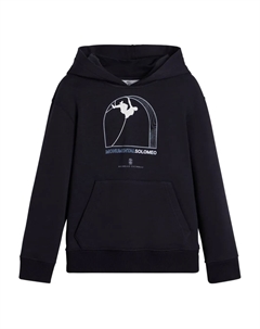 Толстовка с графическим принтом, черный Brunello cucinelli kids