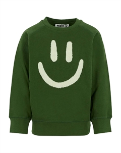 Толстовка со смайликом, зеленый Molo