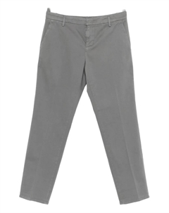 Хлопковые чиносы с прорезными карманами, серый Dondup