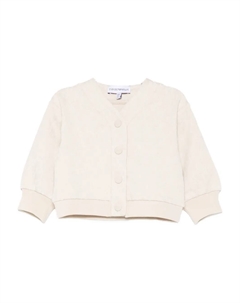 Кардиган на пуговицах, нейтральный Emporio armani kids