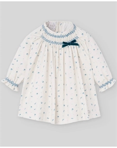 Детское платье с вышивкой коллекции Quinta Paz Rodríguez, белый Paz rodriguez