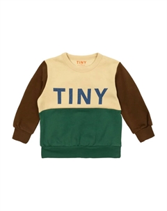 Толстовка из органического хлопка с цветными блоками, нейтральный Tinycottons