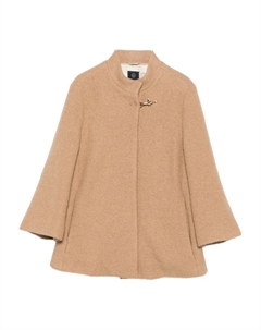 Пальто с застежкой-тогл, коричневый Fay kids