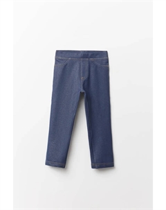 Джинсовые леггинсы из трикотажа, синий Сфера