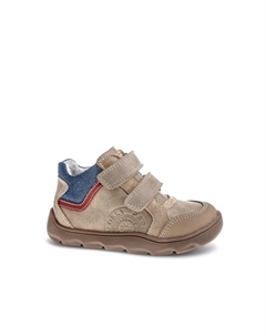 Детские ботинки на липучках, бежевый Pablosky