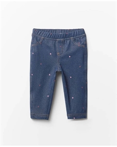 Джинсовые леггинсы из трикотажа, светло-голубой Сфера