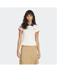 Детский поло Originals, белый Adidas