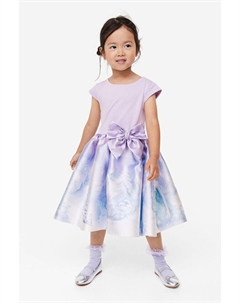 Платье с бантом, фиолетовый H&m