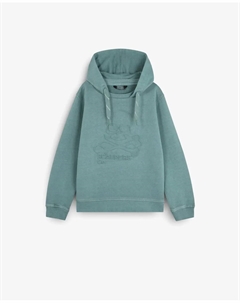 Детская хлопковая толстовка с капюшоном, бирюзовый Scalpers