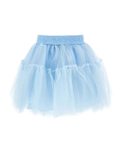 Юбка из тюля с оборками, синий Monnalisa