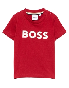 Футболка с логотипом, красный Boss