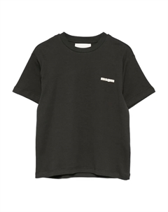 Футболка с логотипом, черный Msgm kids