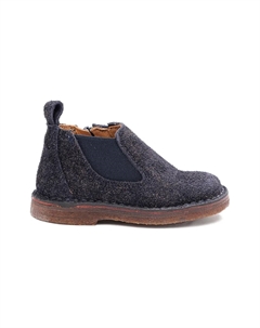 Замшевые ботинки на молнии, синий Pèpè