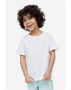 3 пары футболок, белый H&m