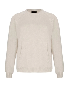 Свитер с рукавами реглан, нейтральный Gran sasso