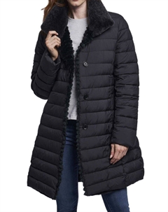 Двустороннее пальто из овчины, черный Blue duck