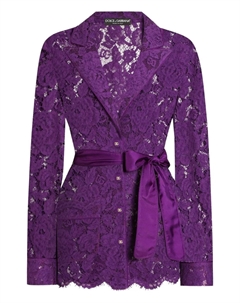 Блейзер Vanity, фиолетовый Dolce&gabbana