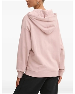 Худи с вышитым логотипом, розовый Hugo