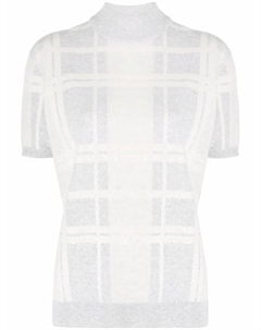 Топ в клетку, серый Brunello cucinelli