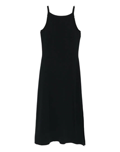 Платье в рубчик, черный Joseph