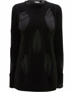 Джемпер с вырезами, черный Jw anderson