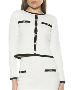 Вязаный кардиган с длинными рукавами Maia, слоновая кость Alexia admor