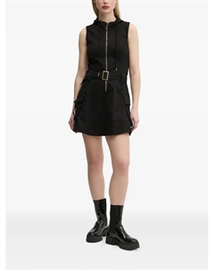 Мини-платье с капюшоном, черный Desigual