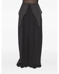 Брюки со вставками, черный Jean paul gaultier