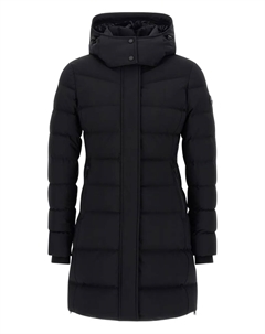 Стеганая утепленная парка, черный Moose knuckles