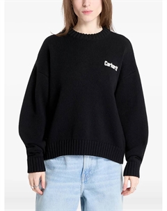 Свитер с принтом в виде сердца и логотипом, черный Carhartt wip
