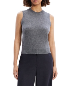 Кашемировый свитер без рукавов, цвет Light Charcoal Theory