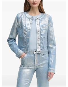 Куртка-бомбер с логотипом, синий Guess usa