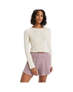 Женские шорты Lekeitio Bay Waffle, фиолетовый Roxy