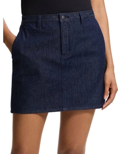 Брюки Джинсовая Мини-юбка, индиго Theory