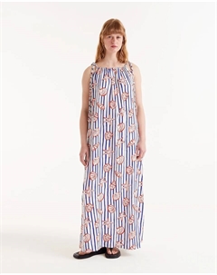 Длинное платье с узором в полоску Немо Compañía Fantástica, многоцветный Compania fantastica