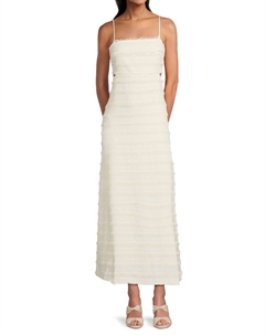 Платье макси Bryson с бахромой, цвет Ceramic Cami nyc