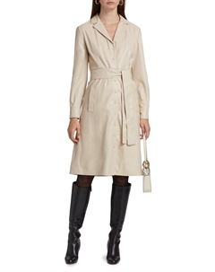 Платье-рубашка Dixie из искусственной кожи, цвет Antique Kobi halperin