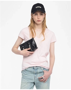 Женская футболка Story с короткими рукавами, розовый Zadig&voltaire