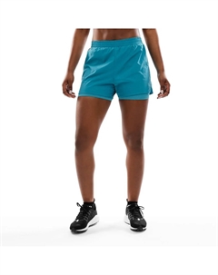 Женские спортивные шорты двойного слоя Gym-DoubleShorts-W, бирюзовый Siroko